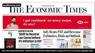 19 July 2024 | The Economic Times Newspaper | Profitnama | Daily Finance & Business News Analysis