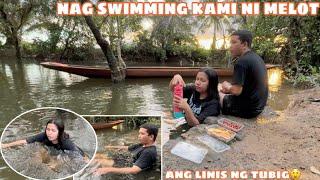 NAG SWIMMING KAMI NI MELOT SA ILOG | Ang lalim at linis ng tubig