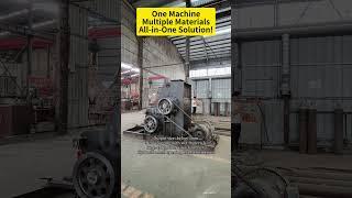 One Machine, Multiple Materials – All-in-One Solution #crusher #stonecrusherline