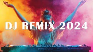 EDM PARTY HITS 2024  Top Remixes & Club Anthems  DJ Dance Music Mix