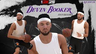 Devin Booker Face Creation NBA 2K25