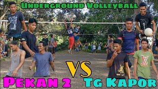 Underground Volleyball | Pekan2 VS Tanjung Kapor semporna | HD