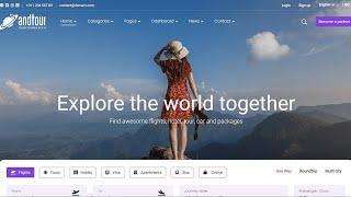 How to make Travel Agency HTML Template