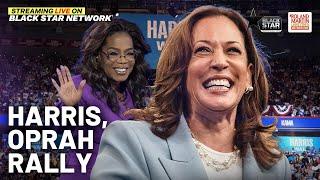 LIVE! VP Kamala Harris and Oprah Winfrey Unite for America Rally In Detroit