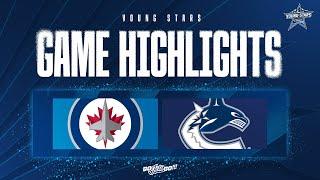 Winnipeg Jets vs. Vancouver Canucks - Game Highlights