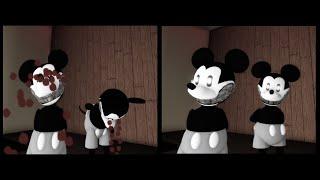 Roblox:"Creepypasta Life RP" HOW TO GET SADMOUSE.AVI new morph in CARTOON CAT BADGE (read descr.)