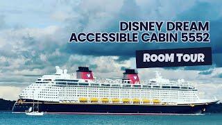 Disney Dream | Room Tour 5552 | Accessible Deluxe Family Stateroom w/ Verandah | My Favourite Cabin