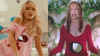 Sabrina Carpenter Taste VS Death Becomes Her (Scene Comparison)