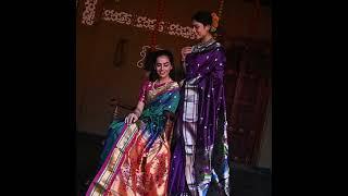 Raaga ~ Traditional Pure Silk Handloom Maharani Paithani Saree