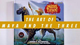 The Art of Maya and the Three (flip through) Artbook