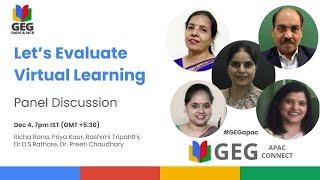 Let’s Evaluate Virtual Learning || GEG DelhiNCR