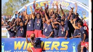 Pascal Wawa & Simba sc Team Celebrating after Winning a Trophy #ASFC Iin Sumbawanga TANZANIA