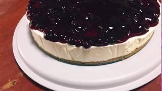 Quarantine recipe | BLUEBERRY CHEESECAKE | Easy, affordable & no bake!
