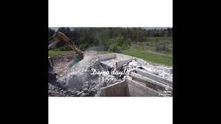 Concrete Demolition Day!!!