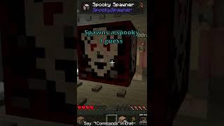 It did Spawn A Spooky  #minecraftmods #spookyseason