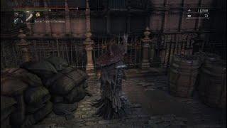 Bloodborne нахождение персонажа Эйлин Ворон-Охотник