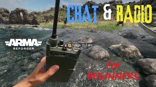 ARMA Reforger | How chat and Radio work for beginners