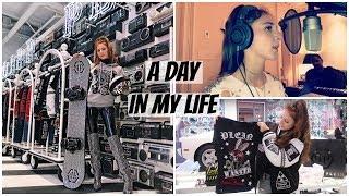 A DAY IN MY LIFE NYC: Shopping and Recording | Chloe Jane's World