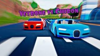 Bugatti VS Chiron//Roblox Jailbreak