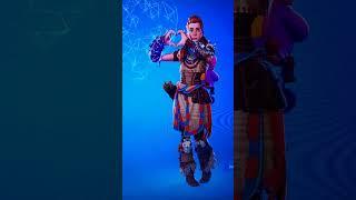 Fortnite emote  HEART RIZON horizon zero dawn set #shorts