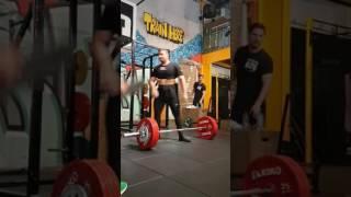 April 2017 WH gym meet 1st DL 235 kg