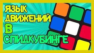 ЯЗЫК ВРАЩЕНИЙ В КУБИКЕ РУБИКА 3x3