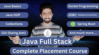 Java Full Stack Development  Course in Hindi  #java #javafullstack #course