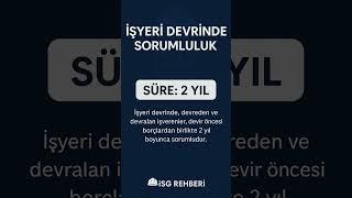 #isg #işçi #işveren #deviramma #çalışan
