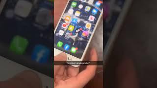 Destruction of iPhone 7￼