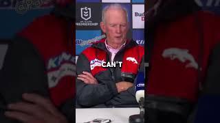 Can't give the chin a chance #parodypress #nrl