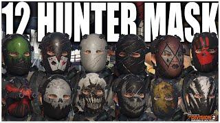 HOW TO GET ALL 12  SECRET HUNTER MASK IN DIVISION 2 | ALL LOCATIONS AND 8 IVORY KEYS UPDATED