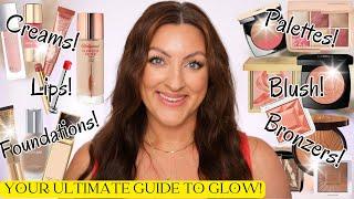 THE ULTIMATE GUIDE TO GLOWY MAKEUP | Top 3 Glowy Products in EVERY Category!