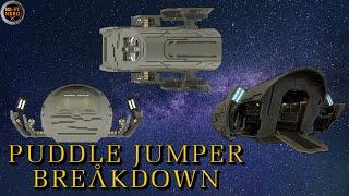 Lantean Puddle Jumper Breakdown Stargate