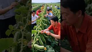 What are they injecting into loofah?#fruit #farming#farm #nature #shorts