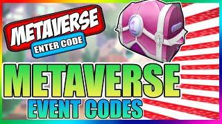 (2021) ALL NEW OP *METAVERSE* EVENT CODES! Roblox My Droplets