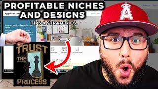 Merch By Amazon Listing Tips - How To Choose Profitable Niches and Designs