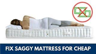 How to Fix a Sagging Mattress for Back Pain Relief