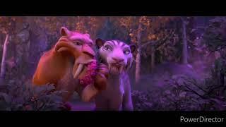 ICE AGE - Diego and Shira Best Scenes .