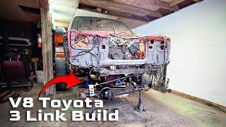 Toyota Pickup V8 Swap: 3-Link Suspension Build