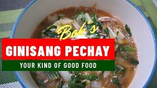 How To Cook Ginisang Pechay w/ Sardines | Sauteed Bok Choy #Ginisangpechay #ginisangpechay