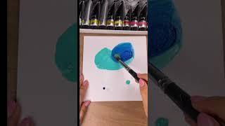 비닐로 멋진 그림 그리기/쉬운 아크릴화/#아크릴 #art #asmr #painting #easy