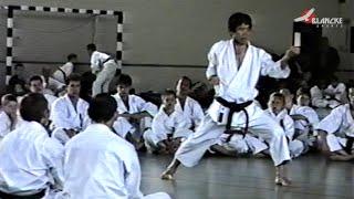 Sensei Hirokazu Kanazawa · June 8th, 1991 · Shotokan Karate Training (Belgium)