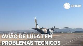 Avião de Lula tem problemas técnicos e retorna ao México