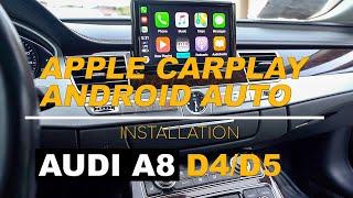 Audi CarPlay and Android Auto Retrofit - How to install CarPlay in Audi A8 D4/D5 with MMI 3G [2020]