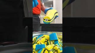 1 MILLION Minion-Shaped Hard Candy Challenge! (CUTE & Delicious!)