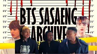 SOME FANS ARE JUST DISRESPECTFUL! REACTION TO BTS SASAENG ARCHIVE