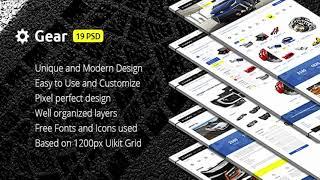 Gear — Automotive Business & Auto Parts Store PSD Template | Themeforest Website Templates and