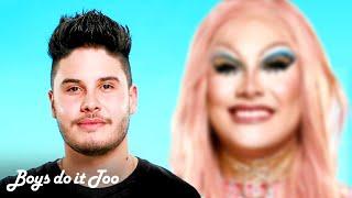 Girlfriend transforms boyfriend into a DRAG QUEEN!