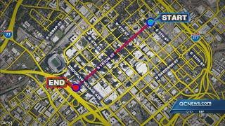 Road closures for Charlotte Thanksgiving Eve Parade