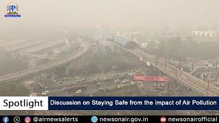 Discussion on Staying Safe from the impact of Air Pollution.